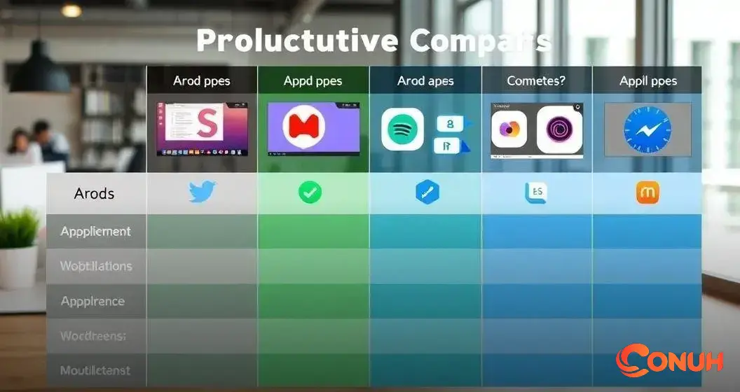 Comparing Popular Productivity Apps in 2025
